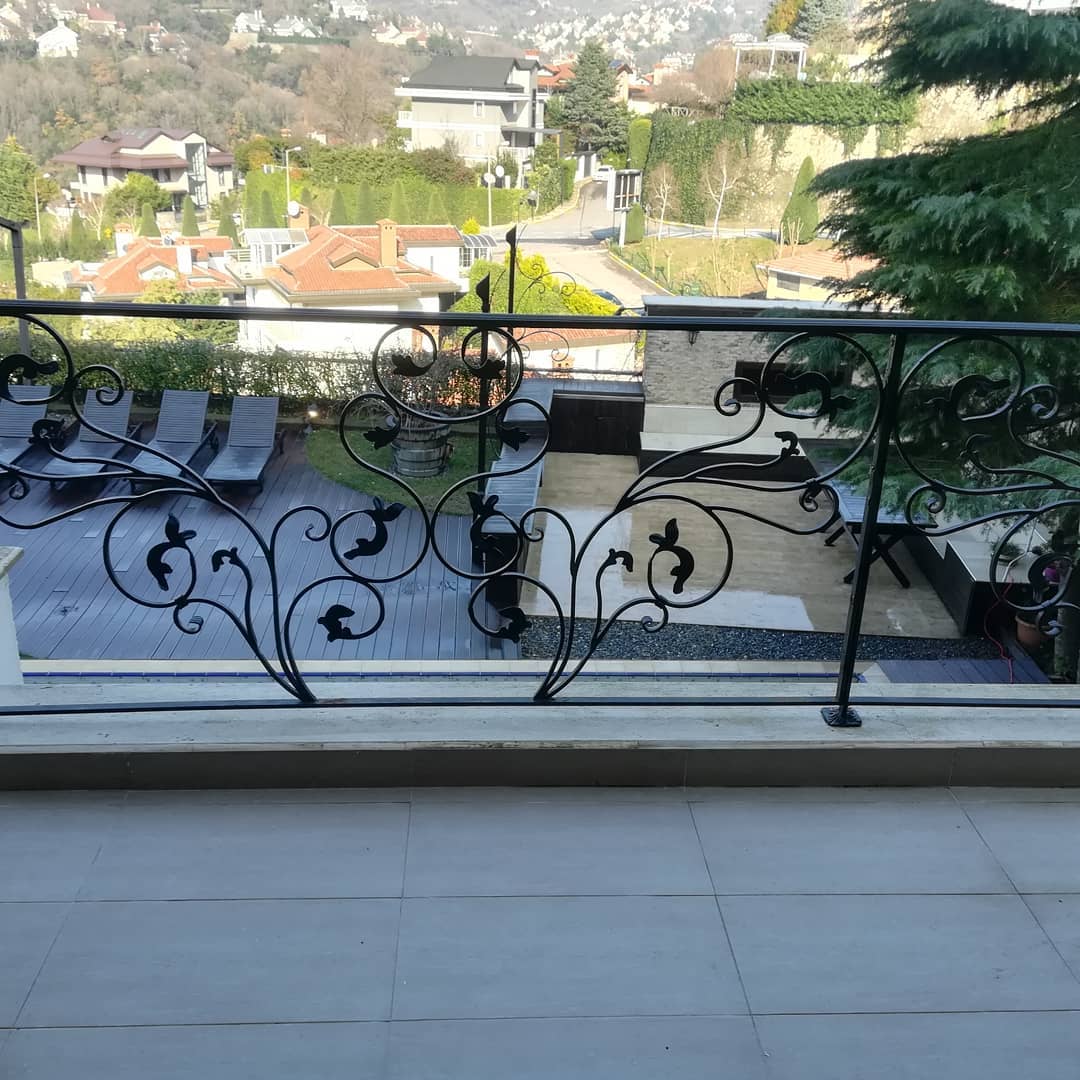 Nevon Ferforje Balkon Korkuluk