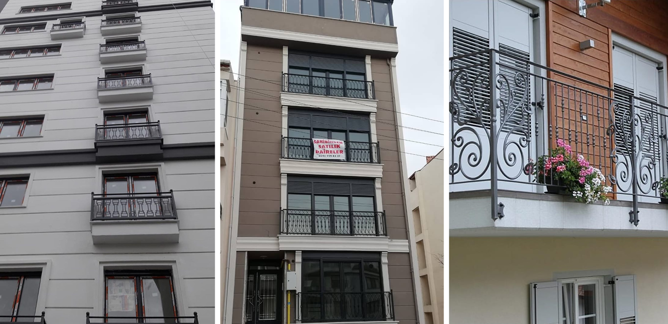 Nevon Ferforje Balkon Korkuluk