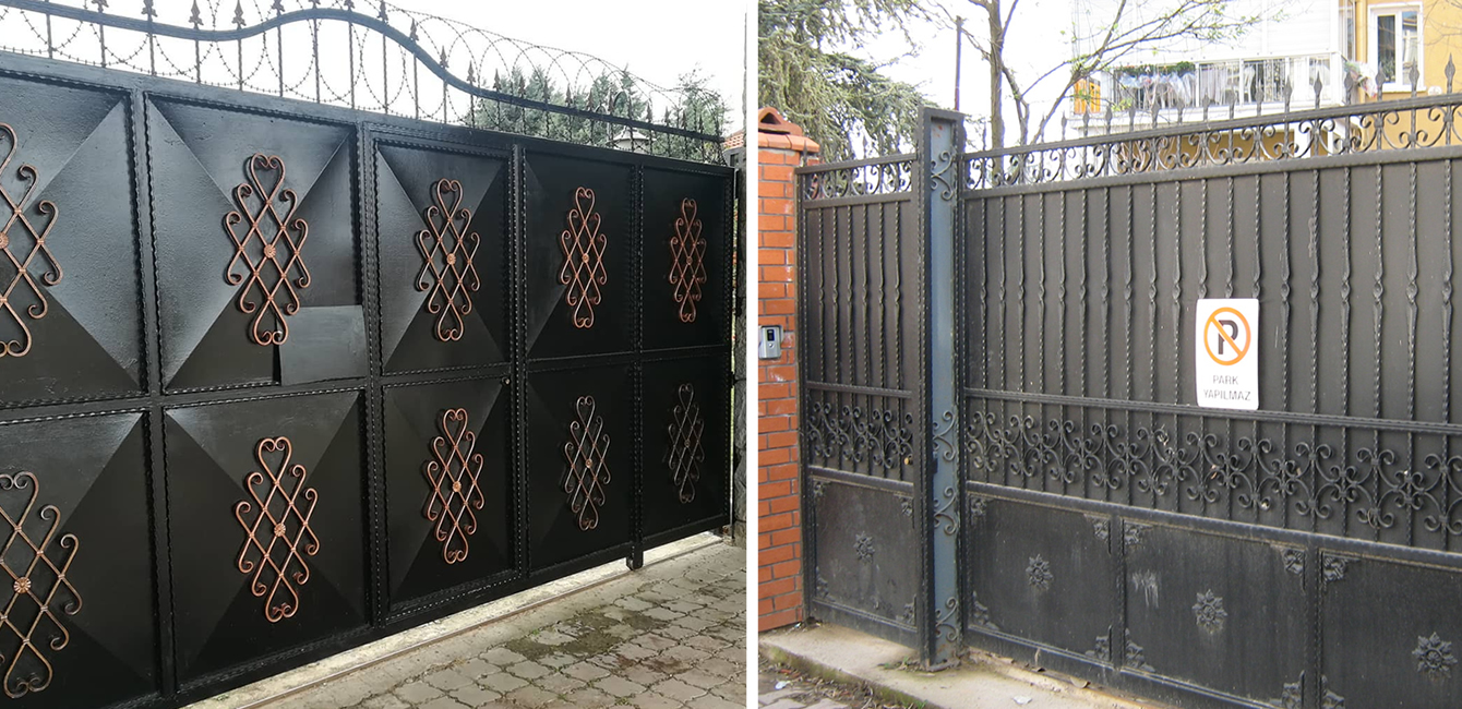 Nevon Ferforje Raylı Kapı